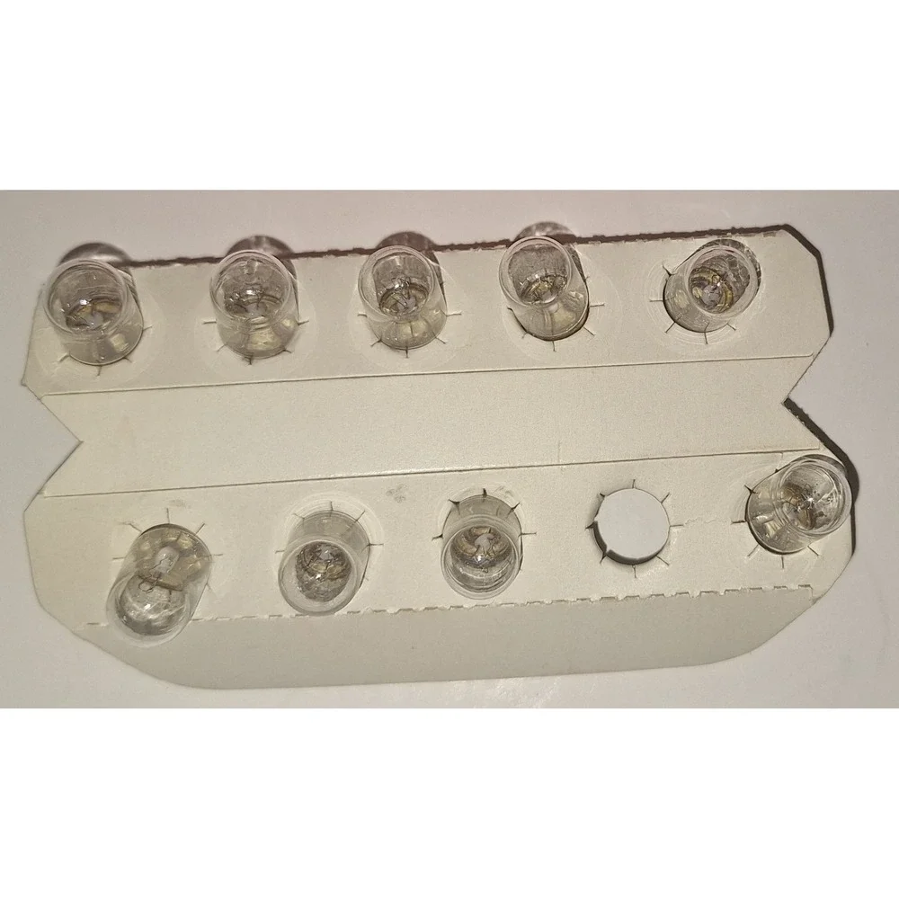 vintage lamps by Chicago miniature - 9 bulbs made in England